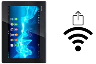 Générer un QR code avec la clé Wifi sur un Sony Xperia Tablet S 3G