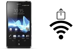 Générer un QR code avec la clé Wifi sur un Sony Xperia T LTE