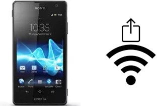 Générer un QR code avec la clé Wifi sur un Sony Xperia TX