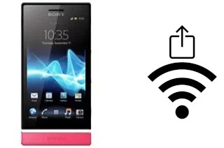 Générer un QR code avec la clé Wifi sur un Sony Xperia U