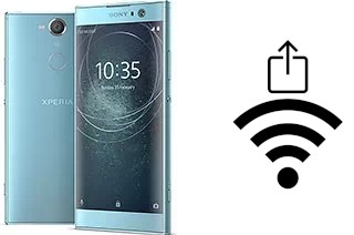 Générer un QR code avec la clé Wifi sur un Sony Xperia XA2