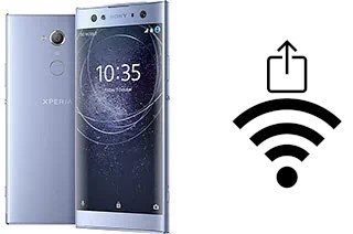 Générer un QR code avec la clé Wifi sur un Sony Xperia XA2 Ultra