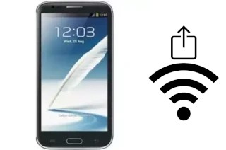 Générer un QR code avec la clé Wifi sur un Star S7189