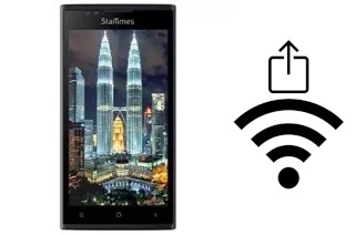 Générer un QR code avec la clé Wifi sur un StarTimes Planet Note