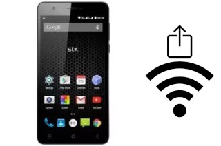 Générer un QR code avec la clé Wifi sur un STK Galactic 6