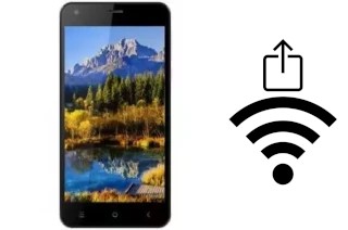 Générer un QR code avec la clé Wifi sur un STK Life 5