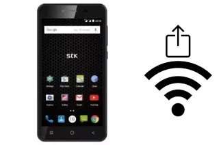 Générer un QR code avec la clé Wifi sur un STK Sync 5Z Plus