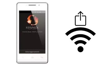 Générer un QR code avec la clé Wifi sur un Stonex Mini