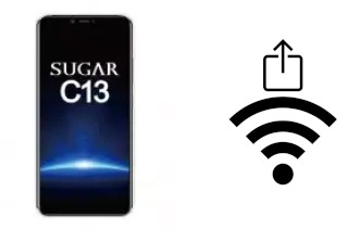 Générer un QR code avec la clé Wifi sur un Sugar C13