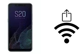 Générer un QR code avec la clé Wifi sur un Sugar S20