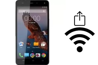 Générer un QR code avec la clé Wifi sur un Sunny SS70