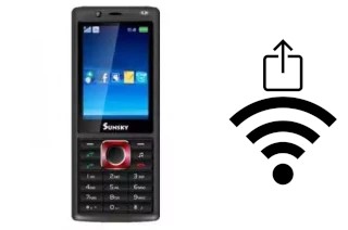 Générer un QR code avec la clé Wifi sur un Sunsky S810