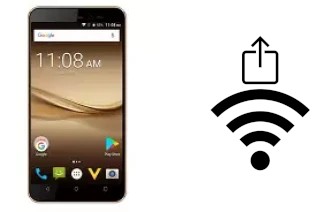 Générer un QR code avec la clé Wifi sur un Symphony Roar V95