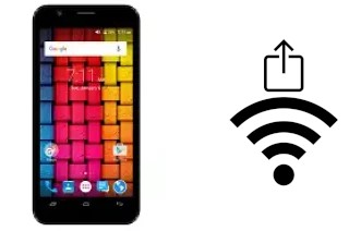 Générer un QR code avec la clé Wifi sur un Symphony V100