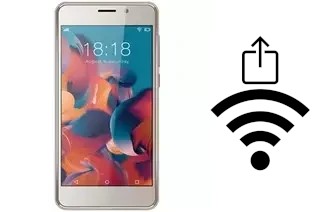 Générer un QR code avec la clé Wifi sur un Symphony V155