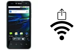 Générer un QR code avec la clé Wifi sur un T-Mobile G2x