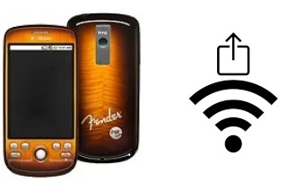 Générer un QR code avec la clé Wifi sur un T-Mobile myTouch 3G Fender Edition