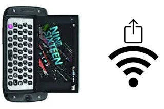 Générer un QR code avec la clé Wifi sur un T-Mobile Sidekick 4G