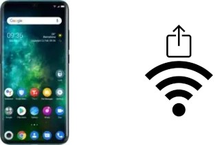 Générer un QR code avec la clé Wifi sur un TCL 10 Pro