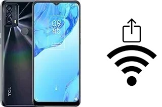 Générer un QR code avec la clé Wifi sur un TCL 20B