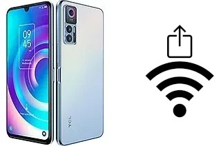 Générer un QR code avec la clé Wifi sur un TCL 30 5G