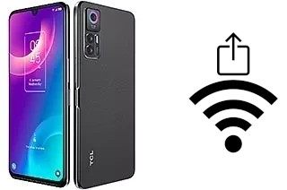 Générer un QR code avec la clé Wifi sur un TCL 30+