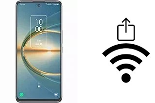 Générer un QR code avec la clé Wifi sur un TCL 30 V 5G