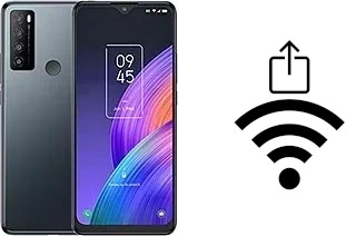 Générer un QR code avec la clé Wifi sur un TCL 30 XL