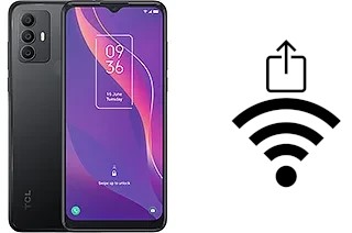 Générer un QR code avec la clé Wifi sur un TCL 306