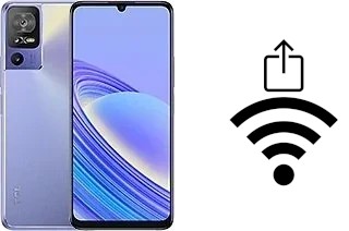 Générer un QR code avec la clé Wifi sur un TCL 40 SE