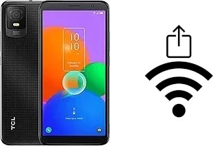 Générer un QR code avec la clé Wifi sur un TCL 403