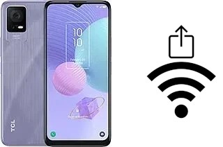 Générer un QR code avec la clé Wifi sur un TCL 405