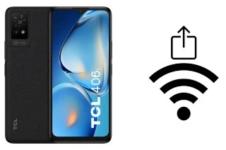 Générer un QR code avec la clé Wifi sur un TCL 406i