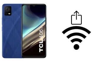 Générer un QR code avec la clé Wifi sur un TCL 406s