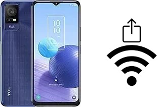 Générer un QR code avec la clé Wifi sur un TCL 408