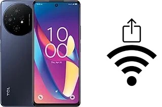 Comment générer un QR code avec le clé de sécurité réseau Wifi sur un TCL 50 XL