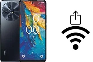 Comment générer un QR code avec le clé de sécurité réseau Wifi sur un TCL 50 XL Nxtpaper