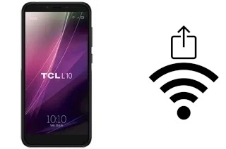 Générer un QR code avec la clé Wifi sur un TCL L10