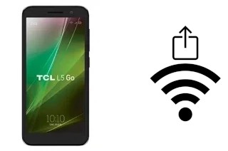 Générer un QR code avec la clé Wifi sur un TCL L5 GO