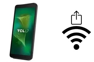 Générer un QR code avec la clé Wifi sur un TCL L7