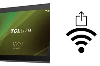 Générer un QR code avec la clé Wifi sur un TCL LT7M