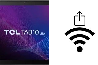 Générer un QR code avec la clé Wifi sur un TCL Tab10 Lite