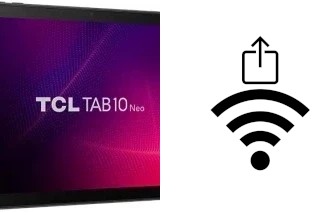 Générer un QR code avec la clé Wifi sur un TCL Tab10 Neo