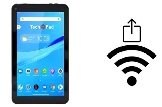 Générer un QR code avec la clé Wifi sur un TechPad i700