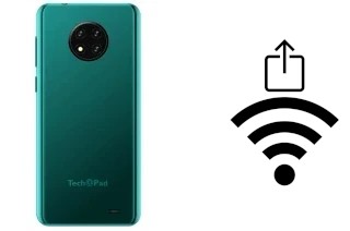 Générer un QR code avec la clé Wifi sur un TechPad X7