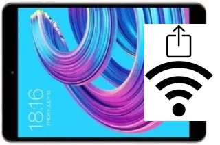 Générer un QR code avec la clé Wifi sur un Teclast M89 Pro