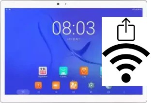 Générer un QR code avec la clé Wifi sur un Teclast T20