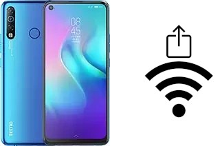 Générer un QR code avec la clé Wifi sur un Tecno Camon 12 Air