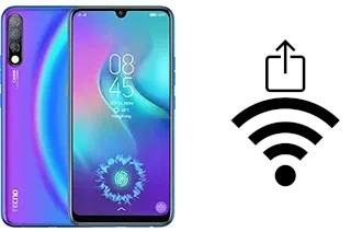 Générer un QR code avec la clé Wifi sur un Tecno Camon 12 Pro