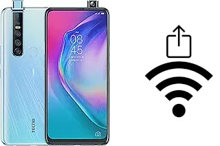 Comment générer un QR code avec le clé de sécurité réseau Wifi sur un TECNO Camon 15 Premier